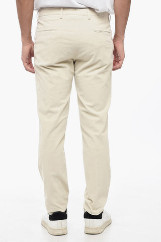 Corduroy Slim Fit Chino Pants