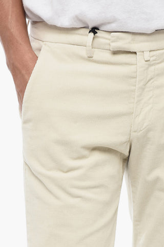 Corduroy Slim Fit Chino Pants