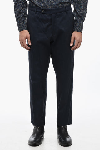 Leightweight Cotton Chino Pants with Belt Loops