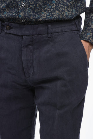 Pantaloni in Misto Lana a Tinta Unita