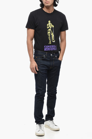 Visible Stiching Skinny Fit Jeans 16cm