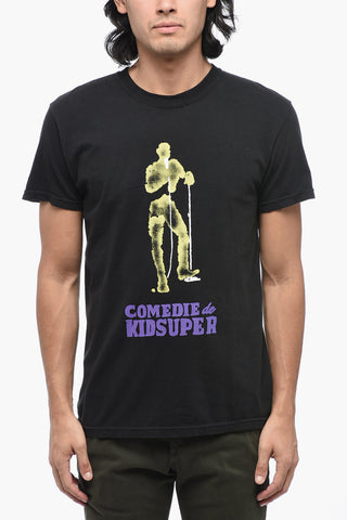 Printed FUNNY BUSINESS Crew-neck T-Shirt