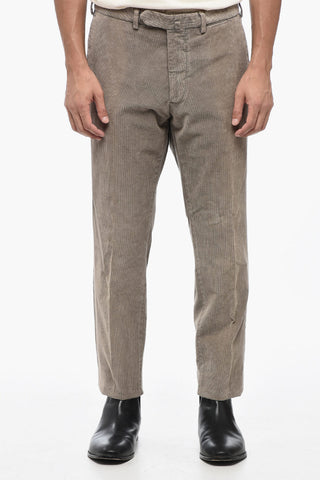Corduroy Slim Fit EVOLUTO Chino Pants