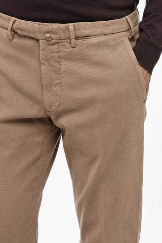 Stretch Cotton EVOLUTO Chino Pants