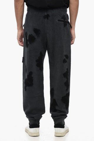 Fleece Joggers with Color Spots 
