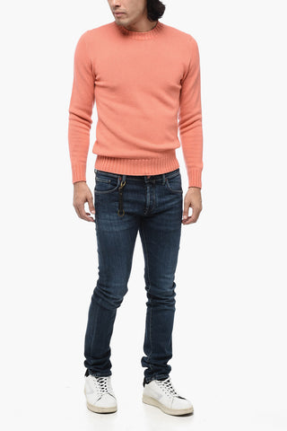 Straight Leg Stretch Denim Jeans 16cm