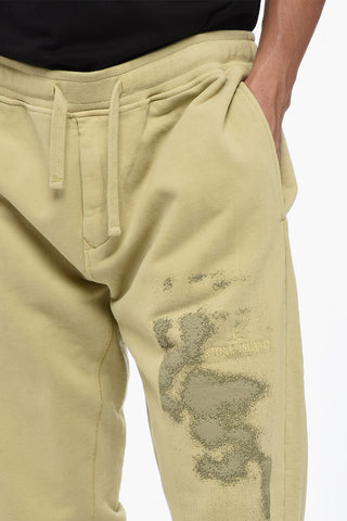 Brushed Cotton Joggers with Contrasting Detail