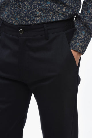 Stretch Wool JOGGY MAN Pants with Elastic Waistband