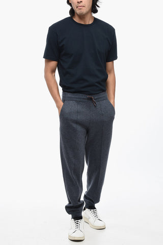 Cashmere MIDLAND Pants with Elastic Waistband