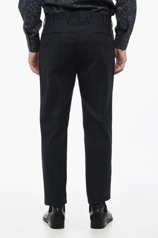 Cotton Twill Slim Fit Chinos Pants