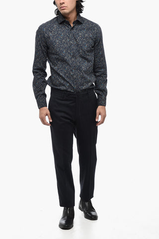 Cotton Twill Slim Fit Chinos Pants
