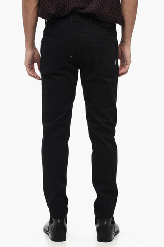Jeans REGGAE in Denim Stretch ad Orlo con Risvolto 16cm