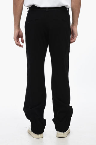 Single Pleat AGATHO Pants with Ankle Zip