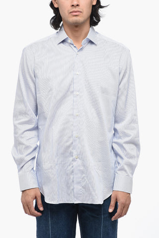 Striped Poplin Cotton Shirt
