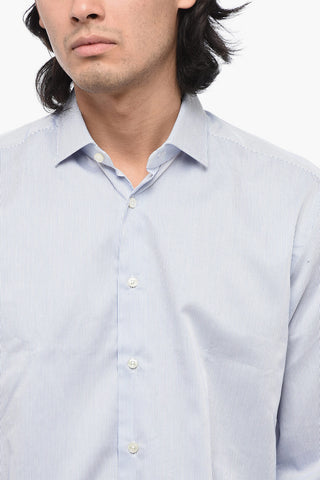 Striped Poplin Cotton Shirt