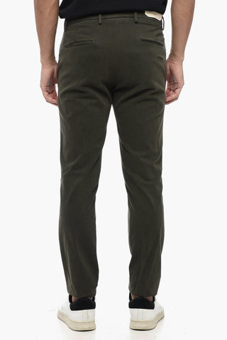 Stretch Fabric Slim Fit Chino Pants