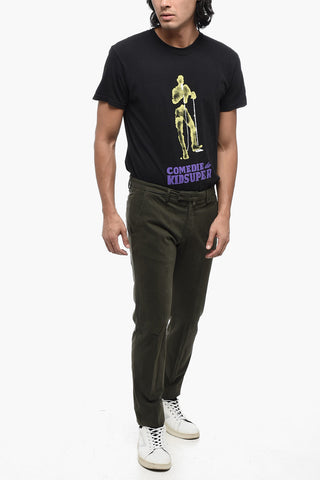 Stretch Fabric Slim Fit Chino Pants