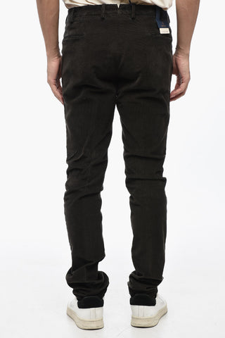 Corduroy Slim Fit EVOLUTO Chino Pants