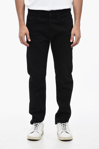 Frayed Hem Dark Wash Jeans 18cm