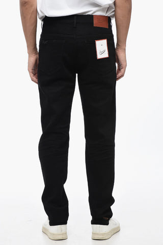 Frayed Hem Dark Wash Jeans 18cm