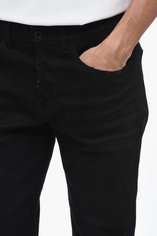 Frayed Hem Dark Wash Jeans 18cm