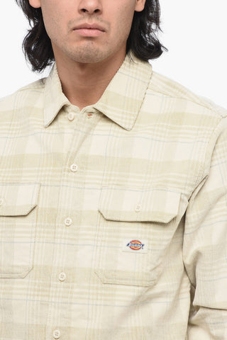 Corduroy Tartan Checked ALMA Shirt
