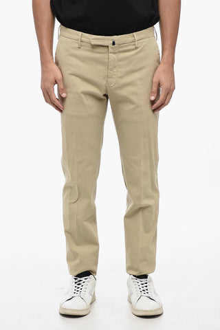 Pantaloni Chino Slim Fit in Tessuto Stretch