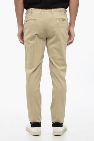 Pantaloni Chino Slim Fit in Tessuto Stretch