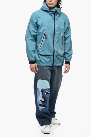 Nylon Jacket with Hood