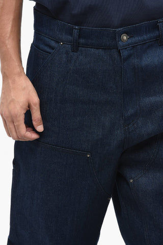 Regular Fit Jeans With Maxi Patches 25cm