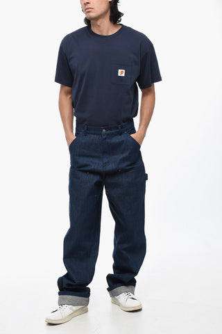 Regular Fit Jeans With Maxi Patches 25cm