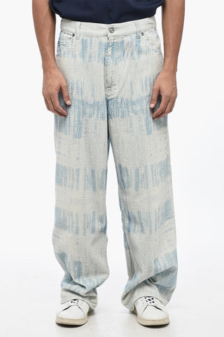 Corduroy Tie Dye Effect VAST CUT Pant
