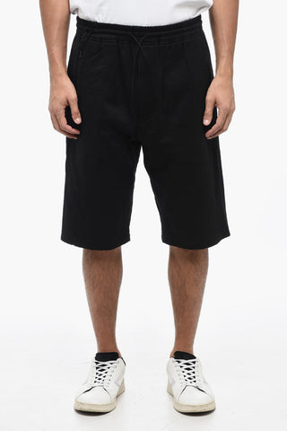 ADIDAS Solid Color Brushed Cotton Shorts