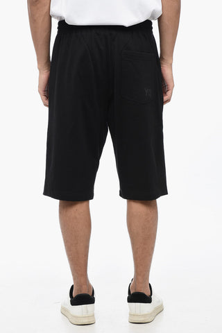 ADIDAS Solid Color Brushed Cotton Shorts