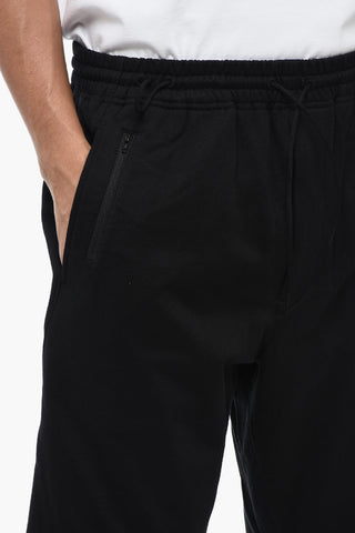 ADIDAS Solid Color Brushed Cotton Shorts