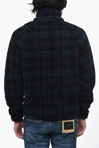 Fleeced Check REN Sweatshirt with Halz Zip