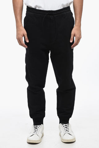 ADIDAS Cotton Joggers with Drawstring Waist