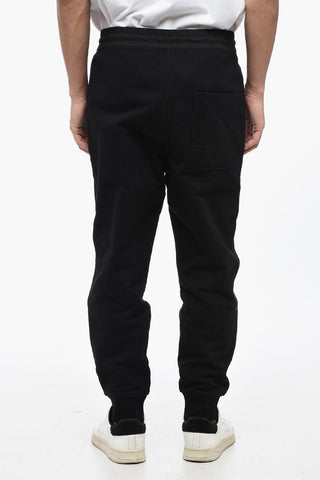 ADIDAS Cotton Joggers with Drawstring Waist