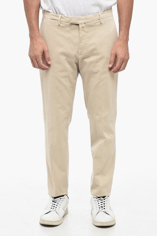Stretch Fabric Slim Fit Chino Pants