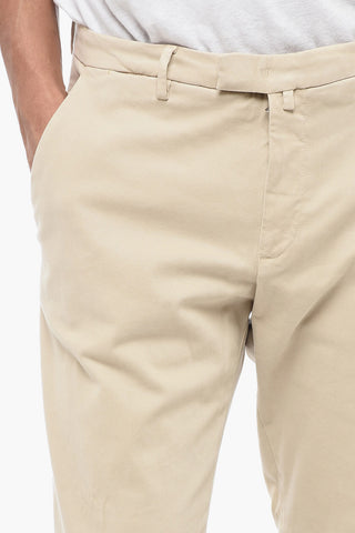 Stretch Fabric Slim Fit Chino Pants