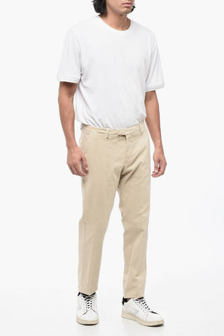 Stretch Fabric Slim Fit Chino Pants