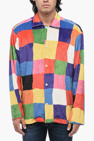 Multicolor Velvet Shirt