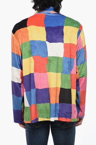 Multicolor Velvet Shirt