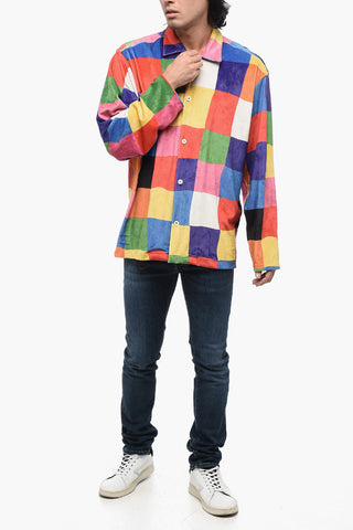 Multicolor Velvet Shirt