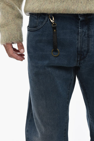 Straight Leg Stretch Denim Jeans 19cm
