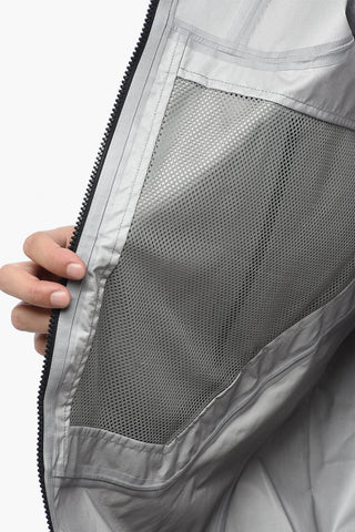 Nylon Jacket with Hood