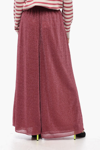 Pantaloni Palazzo LUMIERE in Lurex