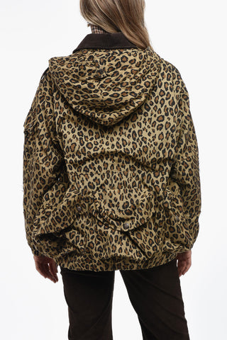Giubbotto Utility con Fantasia Animalier