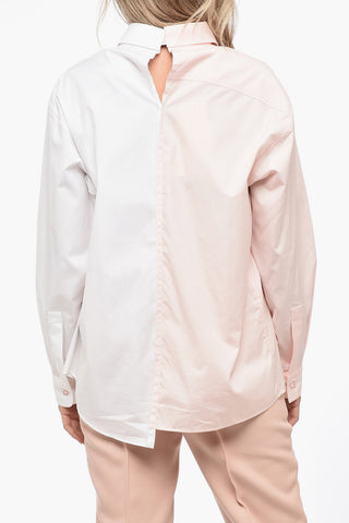 Double Tone Long Sleeved Shirt