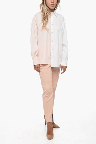 Double Tone Long Sleeved Shirt